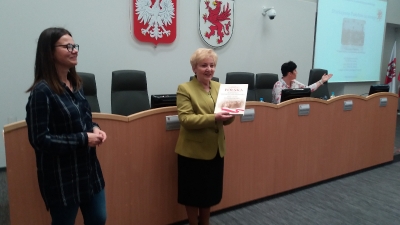 Z uczniami spotkała się Maria Ilnicka-Mądry, Przewodnicząca Sejmiku-10