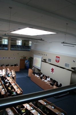 Uczniowie klas II Zespołu Szkół im. I. Łukasiewicza w Policach (10 czerwca 2008)