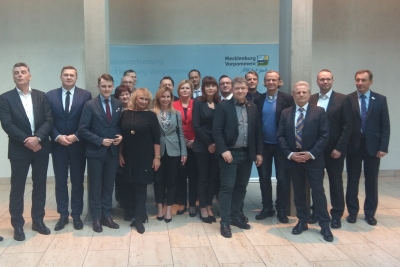 Delegacja Sejmiku WZ na spotkaniu roboczym XVII Forum PRPB -1