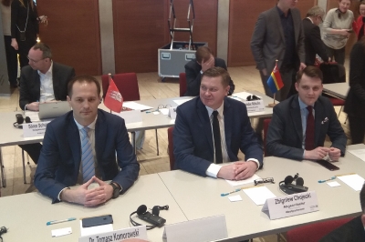 Delegacja Sejmiku WZ na spotkaniu roboczym XVII Forum PRPB -3