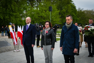 Wiceprzewodnicząca Sejmiku Teresa Kalina podczas uroczystości-5