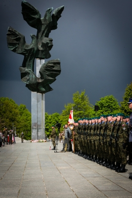 Wiceprzewodnicząca Sejmiku Teresa Kalina podczas uroczystości-7
