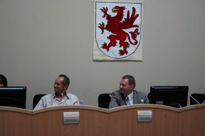 Uczniowie klas II Zespołu Szkół im. I. Łukasiewicza w Policach (10 czerwca 2008)