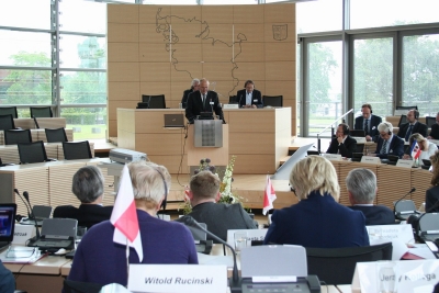 Zachodniopomorska delegacja na XIV Forum Parlamentów Regionalnych Południowego Bałtyku (Kilonia 12-14 czerwca 2016)-6