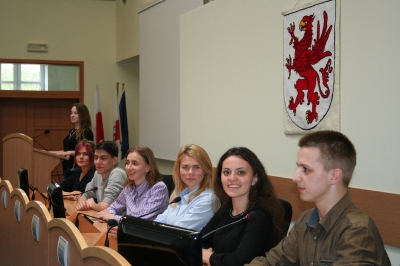 Spotkanie studentów z zagranicy w Sejmiku-8