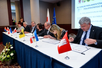 Sejmik Województwa Zachodniopomorskiego gospodarzem XV Forum Parlamentów Regionalnych Południowego Bałtyku w Szczecinie-5